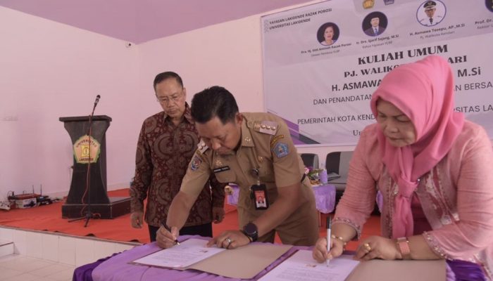 Pemkot Kendari dan Unilaki Konawe Jalin Kerja Sama Peningkatan SDM Bidang Pendidikan