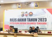 Polda Sultra Ungkap 376 Kasus Narkoba di Tahun 2023