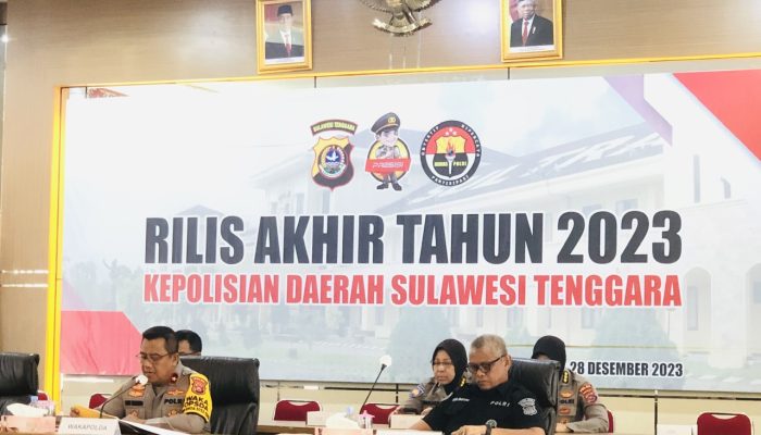 Polda Sultra Ungkap 376 Kasus Narkoba di Tahun 2023