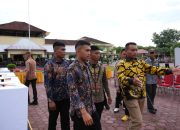 Mantapkan Pengamanan Pemilu 2024, Polda Sultra Gelar Simulasi PAM TPS