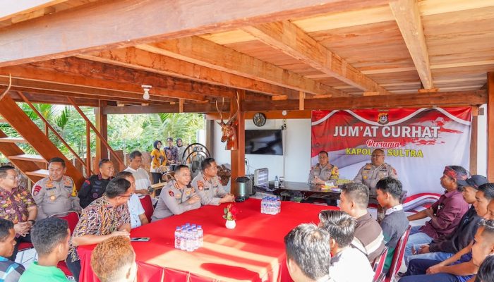 Apresiasi Peternak Ayam Konda untuk Kinerja Polda Sultra dalam Menjaga Kamtibmas