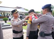 Wakapolda Sultra Pimpin Apel Kesiapan Pengamanan TPS Jelang Pemungutan Suara