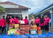 Bhayangkari Sultra Peduli Korban Banjir di Jalan Lasolo, Kota Kendari