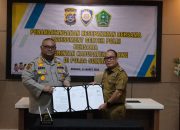 Biro SDM Polda Sultra Teken MoU Assessment Center Polri Bersama Pemerintah Kabupaten Konawe