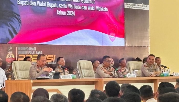 Jelang Pilkada Serentak 2024, Kapolda Sultra Berikan Pengarahan Kepada Bhabinkamtibmas