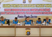 Sidang Penetapan Kelulusan Seleksi Pendidikan Sekolah Bintara Polisi (SBP) di Polda Sultra, 19 Tamtama Siap Ikuti Pendidikan Bintara