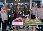 Hut TNI ke-79, Kabid Propam Polda Sultra Beri Surprise Kepada Denpom TNI