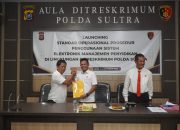 Dit Reskrimum Polda Sultra Launching SOP Sistem Elektronik Manajemen Penyidikan Tindak Pidana