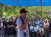 Di Hadapan Ribuan Warga Binongko dan Tomia Wakatobi, ASR Berkomitmen Normalisasi Penerbangan demi Pariwisata