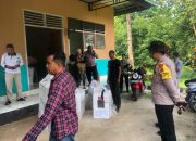 Polres Konawe Bersama Personel BKO Polda Sultra Amankan Rapat Pleno Perhitungan Suara di PPK