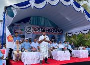 Andi Sumangerukka-Hugua Gelar Kampanye di Wangi Wangi Wakatobi, Tekankan Program Pendidikan dan Pariwisata