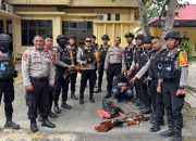 Satgas Ops Pekat Anoa 2025 Gerebek Sabung Ayam di Kemaraya, Amankan Pelaku dan Barang Bukti
